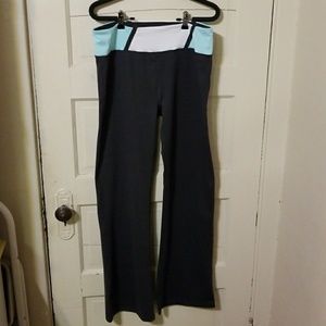 Bally Total Fitness Yoga Pants-Size XL
